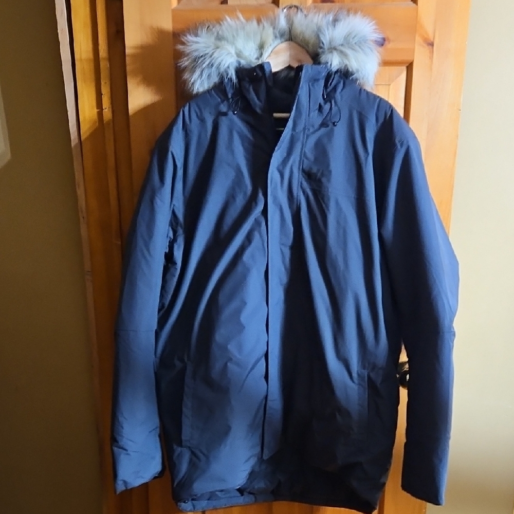 Helly Hansen grey Ski Jacket with Fur Hood